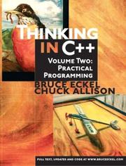 Cover of: Thinking in C++, Vol. 2 by Bruce Eckel, Chuck Allison