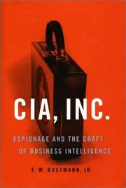 Cover of: CIA, INC