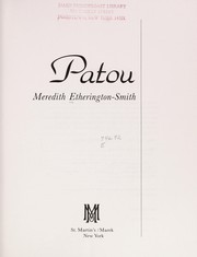 Cover of: Patou | Meredith Etherington-Smith