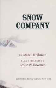 Cover of: Snow company | Marc Harshman