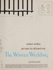 Cover of: The winter wedding by Robert Welber