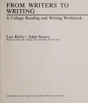 Cover of: From writers to writing | Lee Kirby