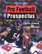 Cover of Pro Football Prospectus by sean lahman,todd greanier