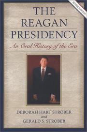 Cover of: The Reagan presidency: an oral history of the era