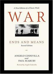 Cover of: War: Ends and Means