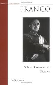 Cover of: Franco: Soldier, Commander, Dictator (Military Profiles)