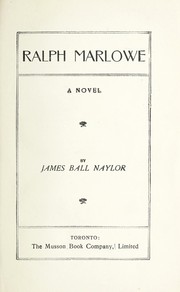 Cover of: Ralph Marlowe | James Ball Naylor