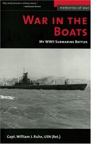 War in the Boats by William J. Ruhe