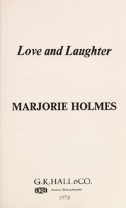 Cover of: Love and laughter | Marjorie Holmes