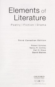 Cover of: Elements of literature | 