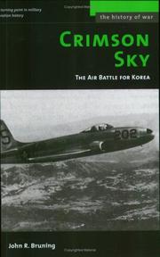 Cover of: Crimson Sky: The Air Battle for Korea (History of War)