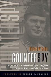 Cover of: Counterspy: Memoirs of a Counterintelligence Officer in World War II and the Cold War