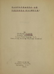 Cover of: Descendants of Chisolm Griffin by Clarence W. Griffin