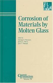 Cover of: Corrosion of Materials by Molten Glass (Ceramic Transactions, Vol. 78) (Ceramic Transactions)