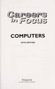 Cover of: Computers (Careers in Focus) | 