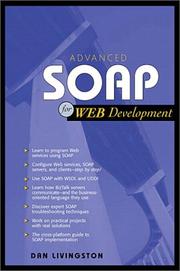 Cover of: Advanced SOAP for Web professionals