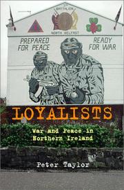 Loyalists by Taylor, Peter