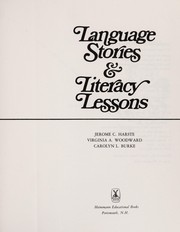 Cover of: Language stories & literacy lessons by Jerome C. Harste