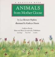 Cover of: Animals from Mother Goose: a question book