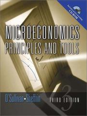 Cover of: Microeconomics by Arthur O'Sullivan, Steven M. Sheffrin