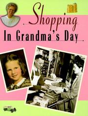 Shopping in grandma's day by Valerie Weber