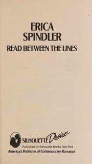 Cover of: Read Between The Lines | Spindler