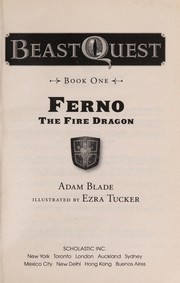 Cover of: Beastquest Ferno the Fire Dragon