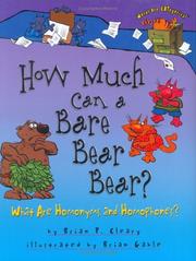 Cover of: How much can a bare bear bear? by Brian P. Cleary