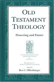 Cover of: Old Testament Theology | Ben C. Ollenburger