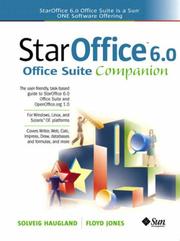 Cover of: StarOffice 6.0 office suite companion