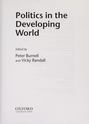Cover of: Politics in the developing world