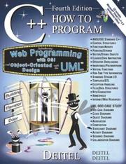 Cover of: C++ How to Program (4th Edition) by Paul J. Deitel, Harvey M. Deitel, Paul J. Deitel