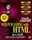 Cover of: Teach yourself Web publishing with HTML 3.0 in a week