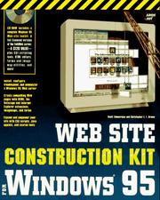 Cover of: Web site construction kit for Windows 95