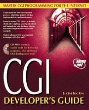 Cover of: CGI developer's guide