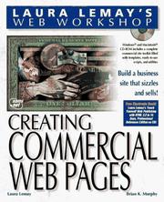 Creating commercial Web pages by Laura Lemay