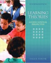 Learning Theories by Dale H. Schunk