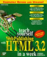 Cover of: Teach yourself Web publishing with HTML 3.2 in a week by Laura Lemay