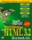 Cover of: Teach yourself Web publishing with HTML 3.2 in a week