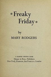 Cover of: Freaky Friday | Mary Rodgers