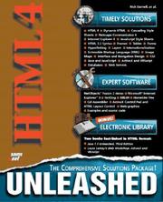 Cover of: HTML unleashed