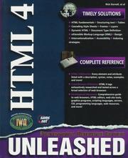 Cover of: HTML 4 Unleashed, Professional Reference Edition (2nd Edition) by Rick Darnell