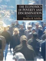 Cover of: The Economics of Poverty and Discrimination, Ninth Edition