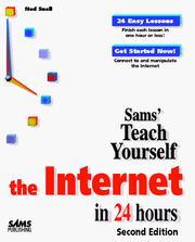 Cover of: Teach yourself the Internet in 24 hours