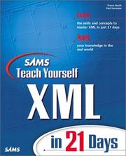 Cover of: SAMS teach yourself XML in 21 days