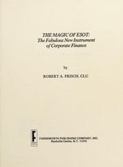 Cover of: The magic of ESOP by Robert A. Frisch