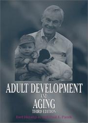 Cover of: Adult Development and Aging by Bert Hayslip, Paul E. Panek