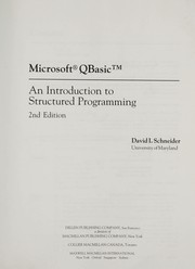 Microsoft QBasic by David I. Schneider