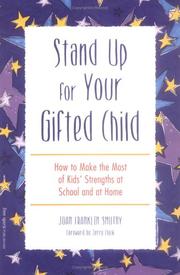 Cover of: Stand Up for Your Gifted Child by Joan Franklin Smutny