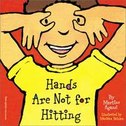 Cover of: Hands Are Not for Hitting (Are Not for)